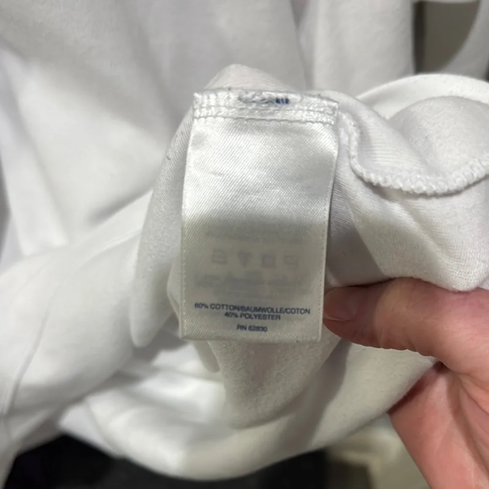 The Outfitters by Lands’ End Royal Blue and White Short Sleeve Tees 3x - Picture 14 of 16